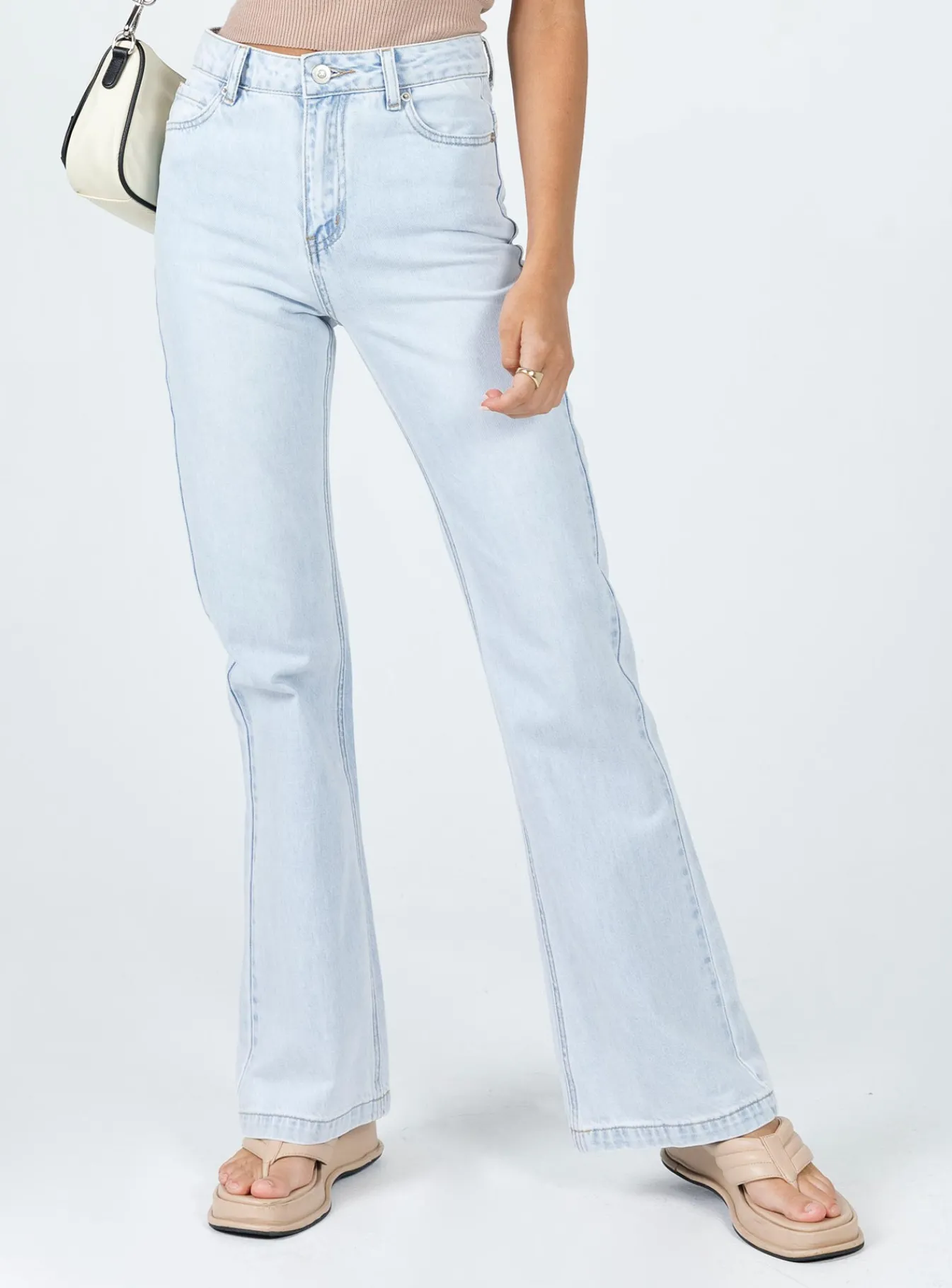 Princess Polly Mostar Bootleg Light Washjeans Denim Sale
