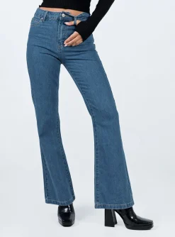 Princess Polly Mostar Bootlegjeans   Denim Flash Sale