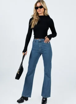 Princess Polly Mostar Bootlegjeans   Denim Flash Sale