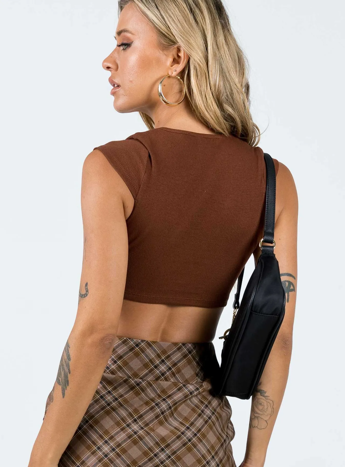 Princess Polly Motel Guanna Top Brown Store