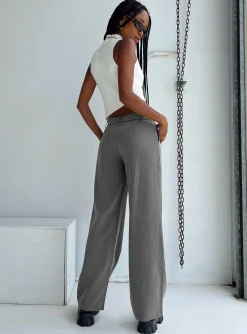 Princess Polly Motel Jabba Trouser Charcoal Store