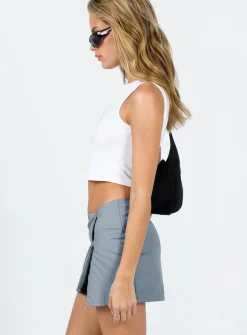 Princess Polly Motel Rhory Skirt Light Grey Sale