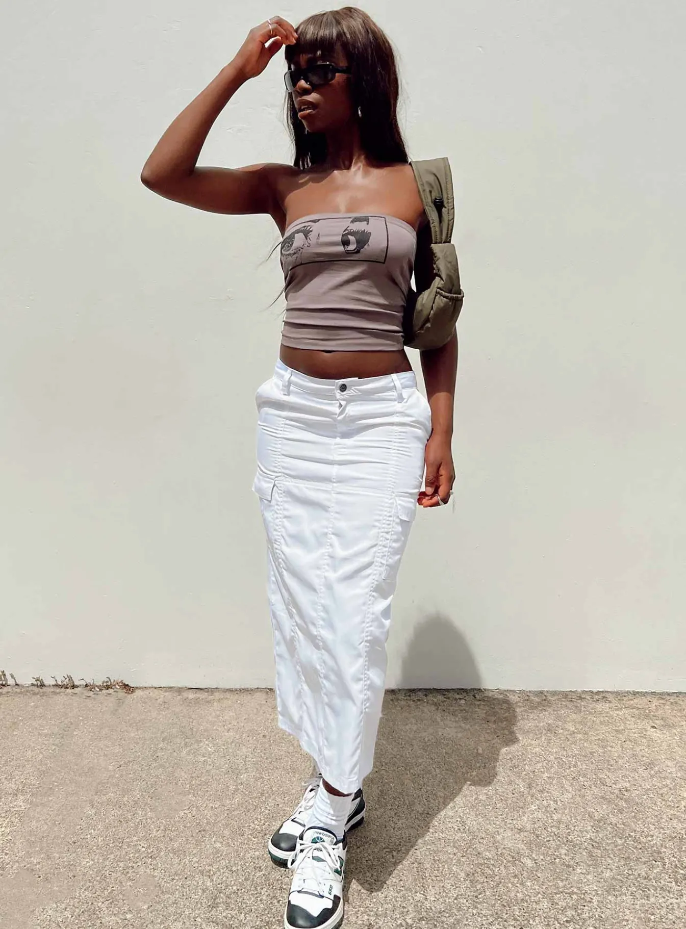 Princess Polly Motel Widya Skirt White Best