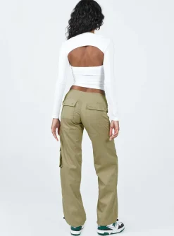 Princess Polly Motel Xander Trouser  Taupe Best Sale