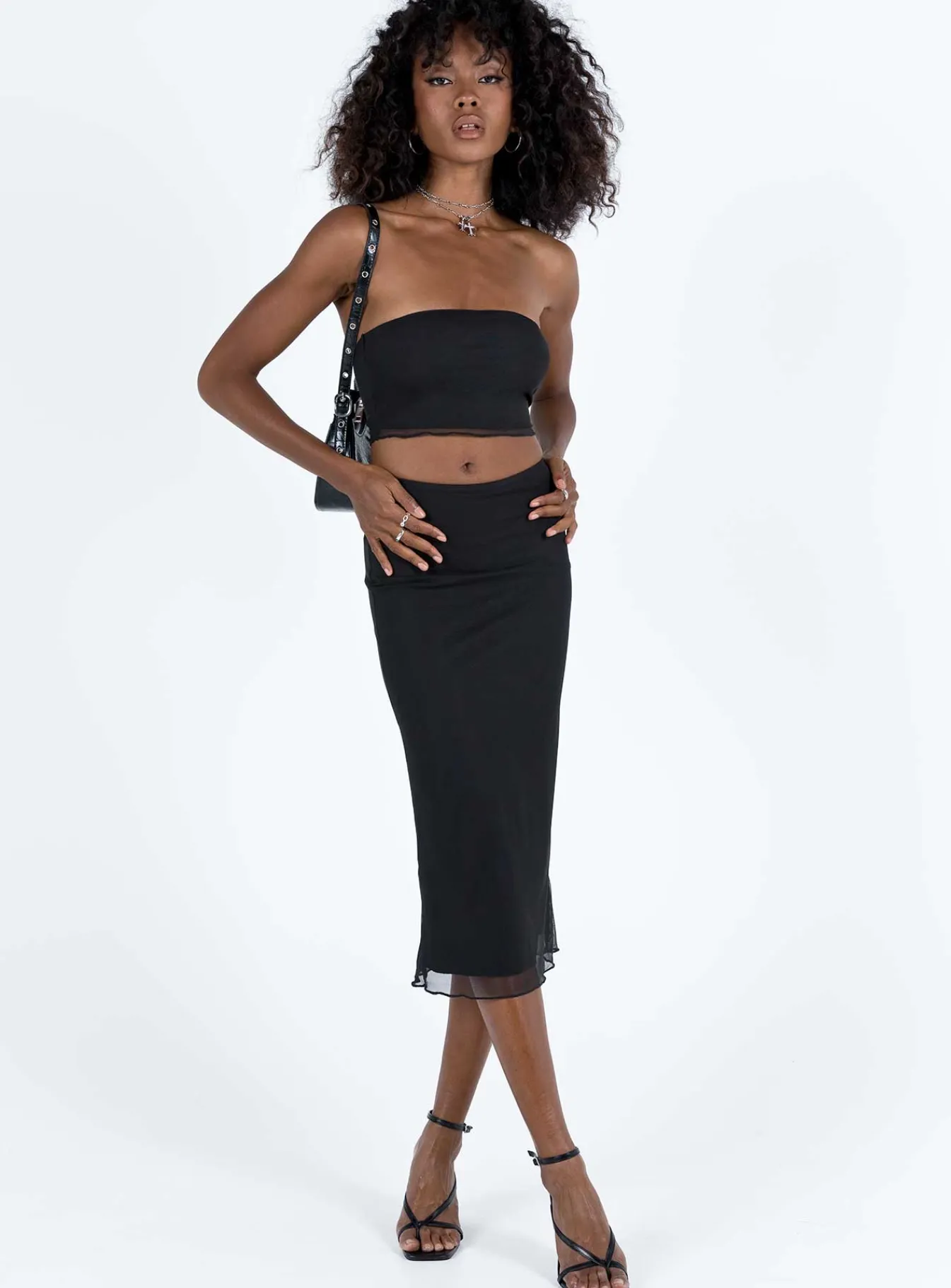 Princess Polly Mullins Set Black Shop