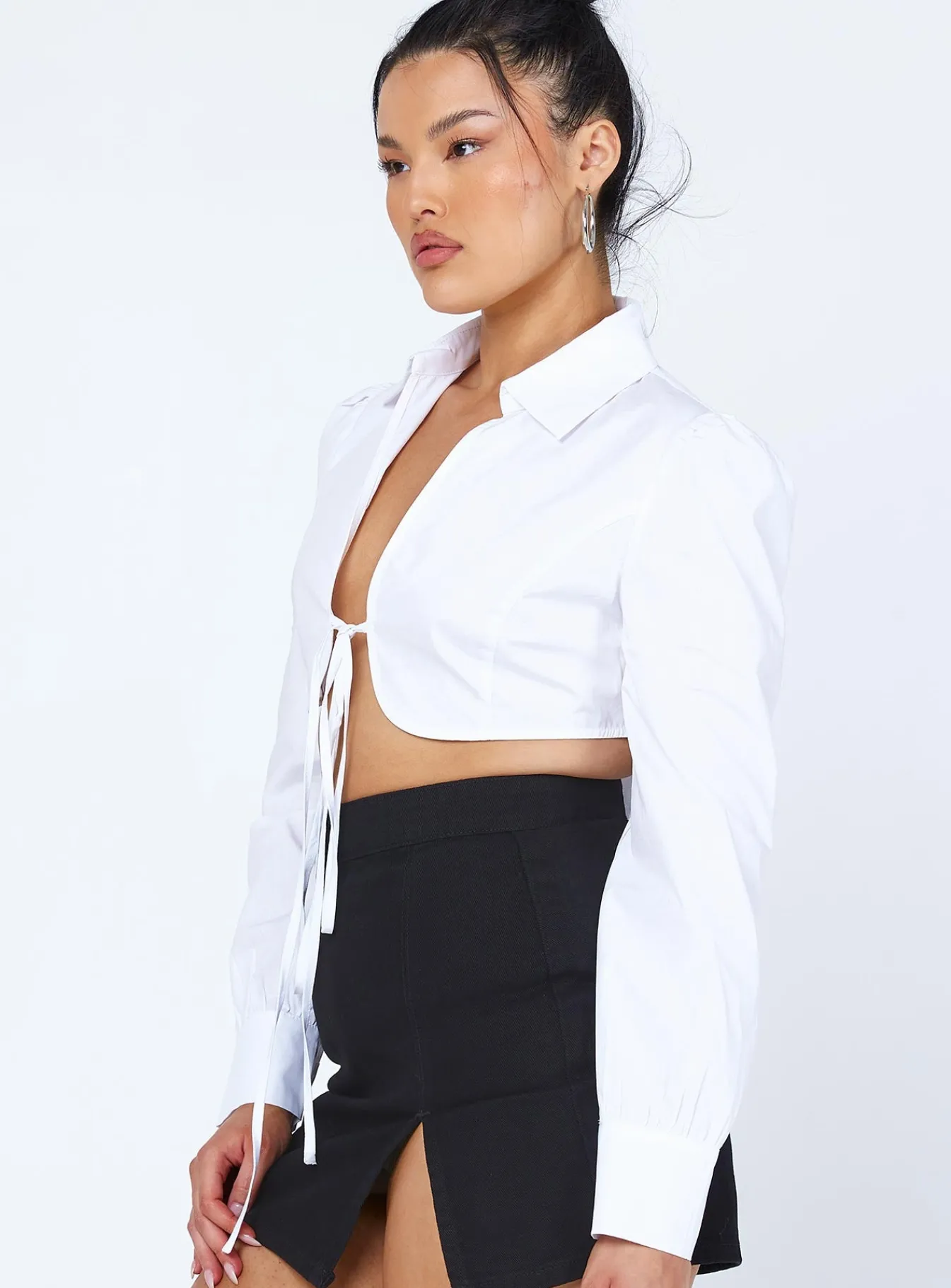 Princess Polly Myla Long Sleeve Top White Cheap