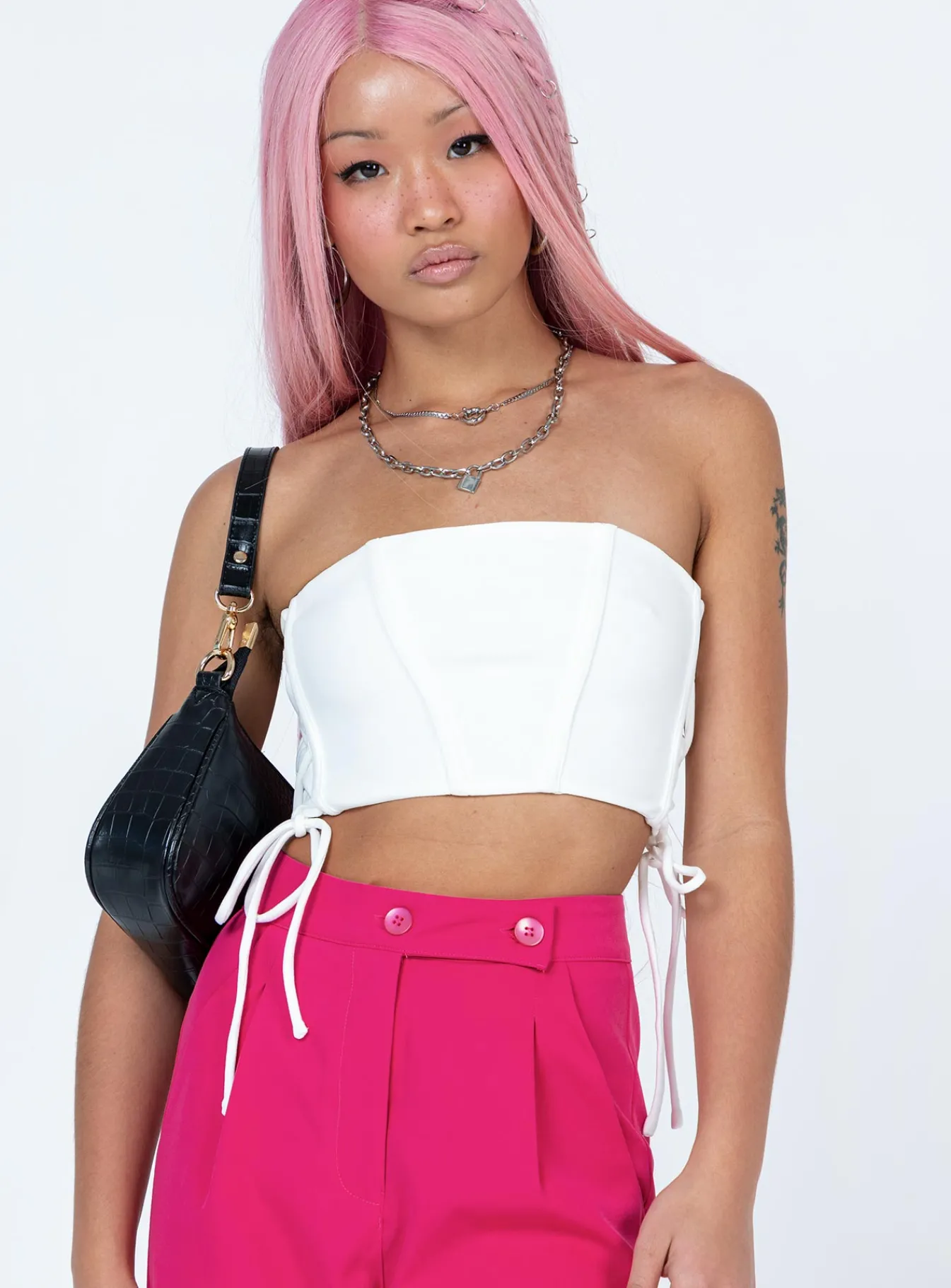 Princess Polly Mylor Strapless Top White Flash Sale