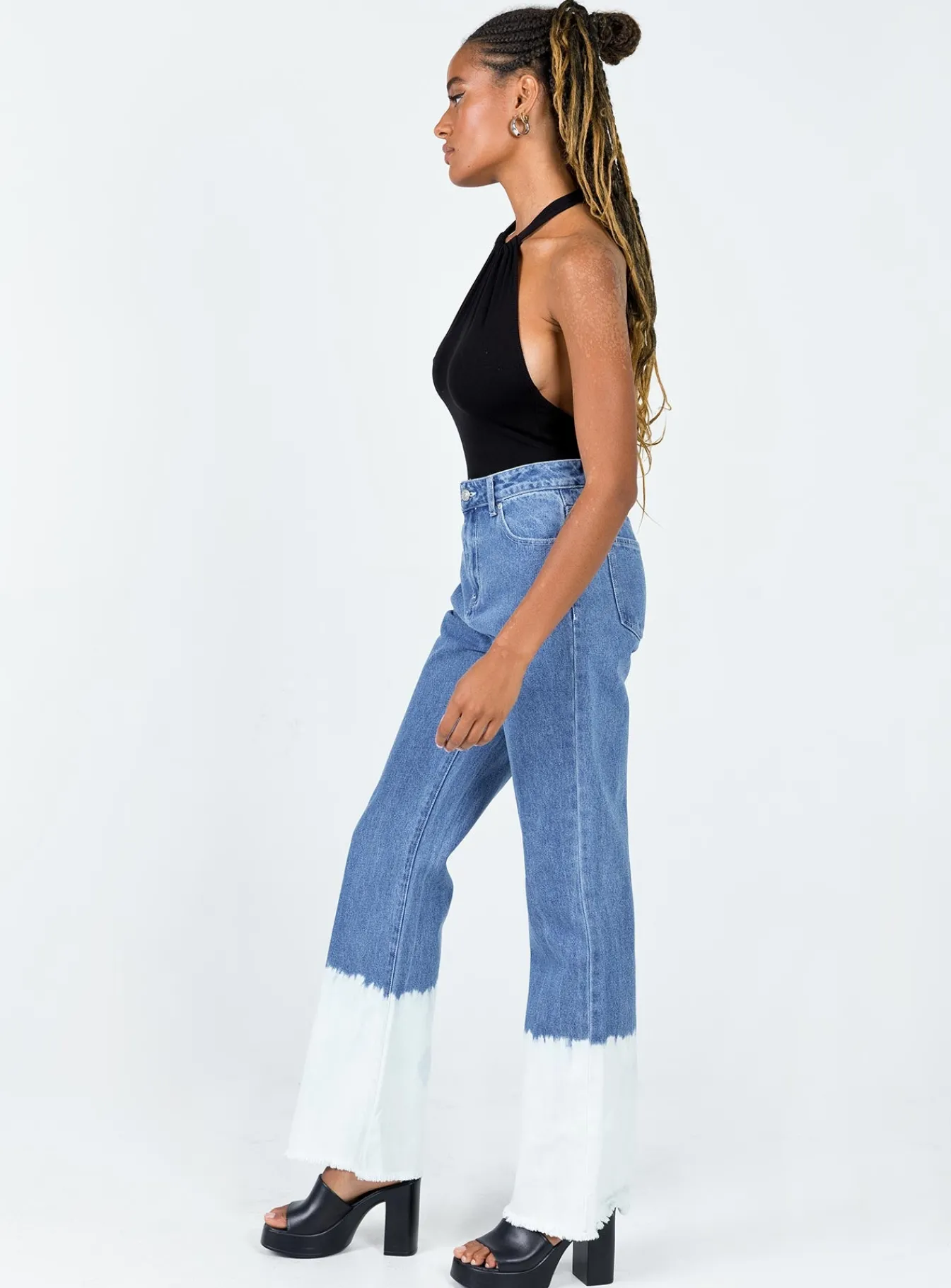 Princess Polly Myrtle Mid Slouchjeans Denim Store