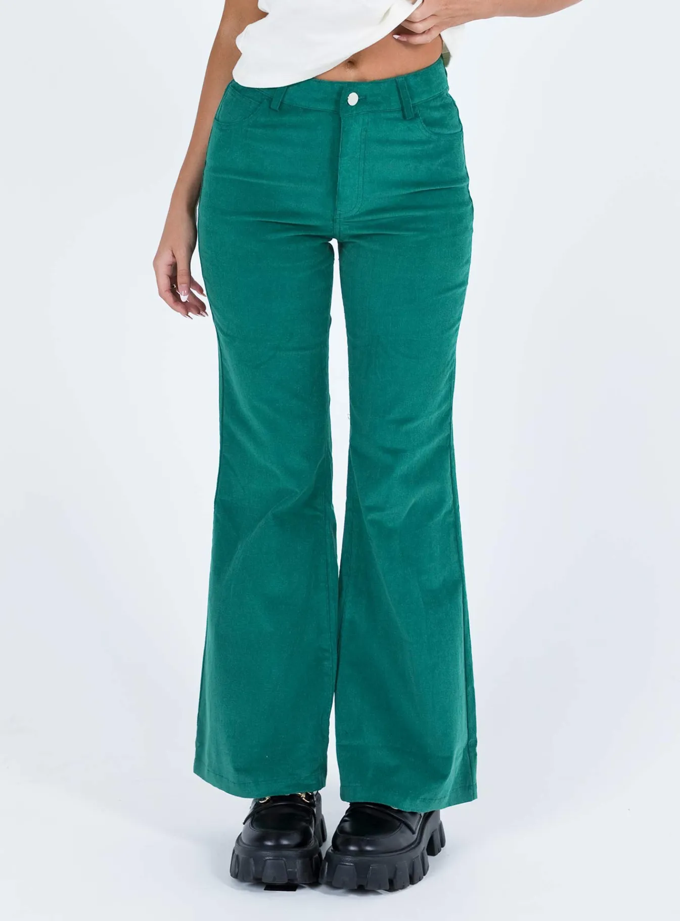 Princess Polly Nadia Pantspetite Green Clearance
