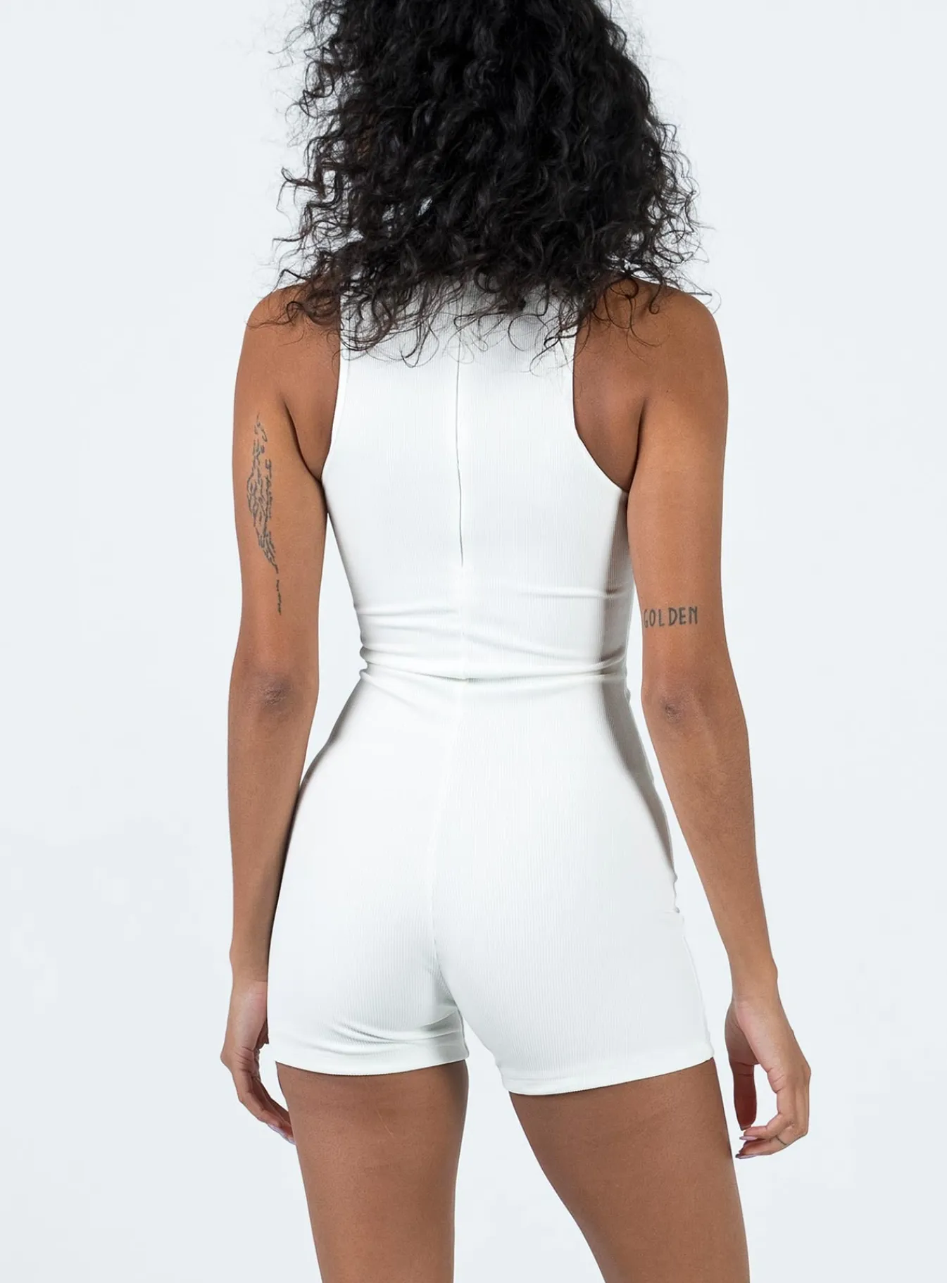 Princess Polly Nelda Romper White New