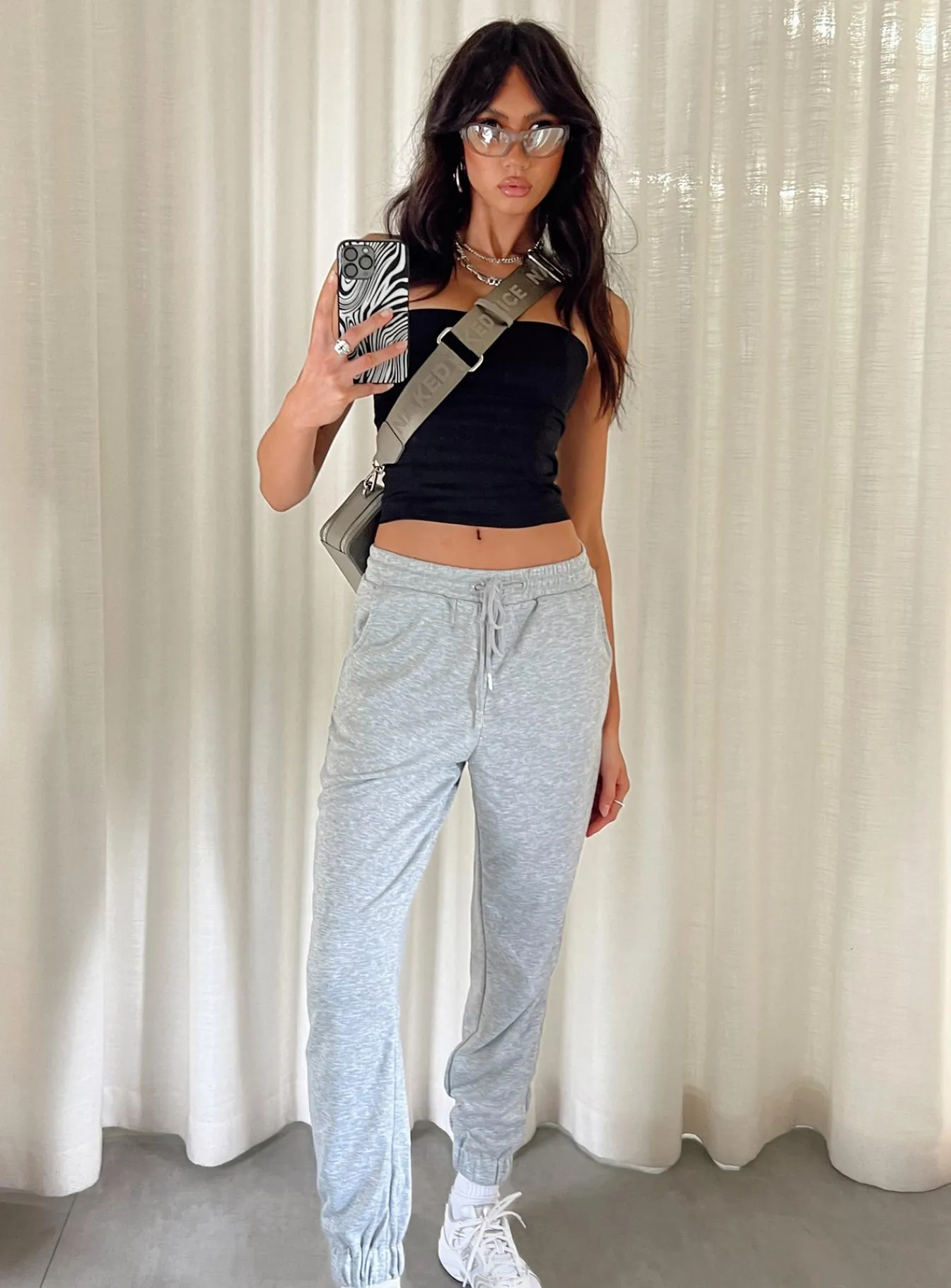 Princess Polly Nero Sweat Pants Grey Shop