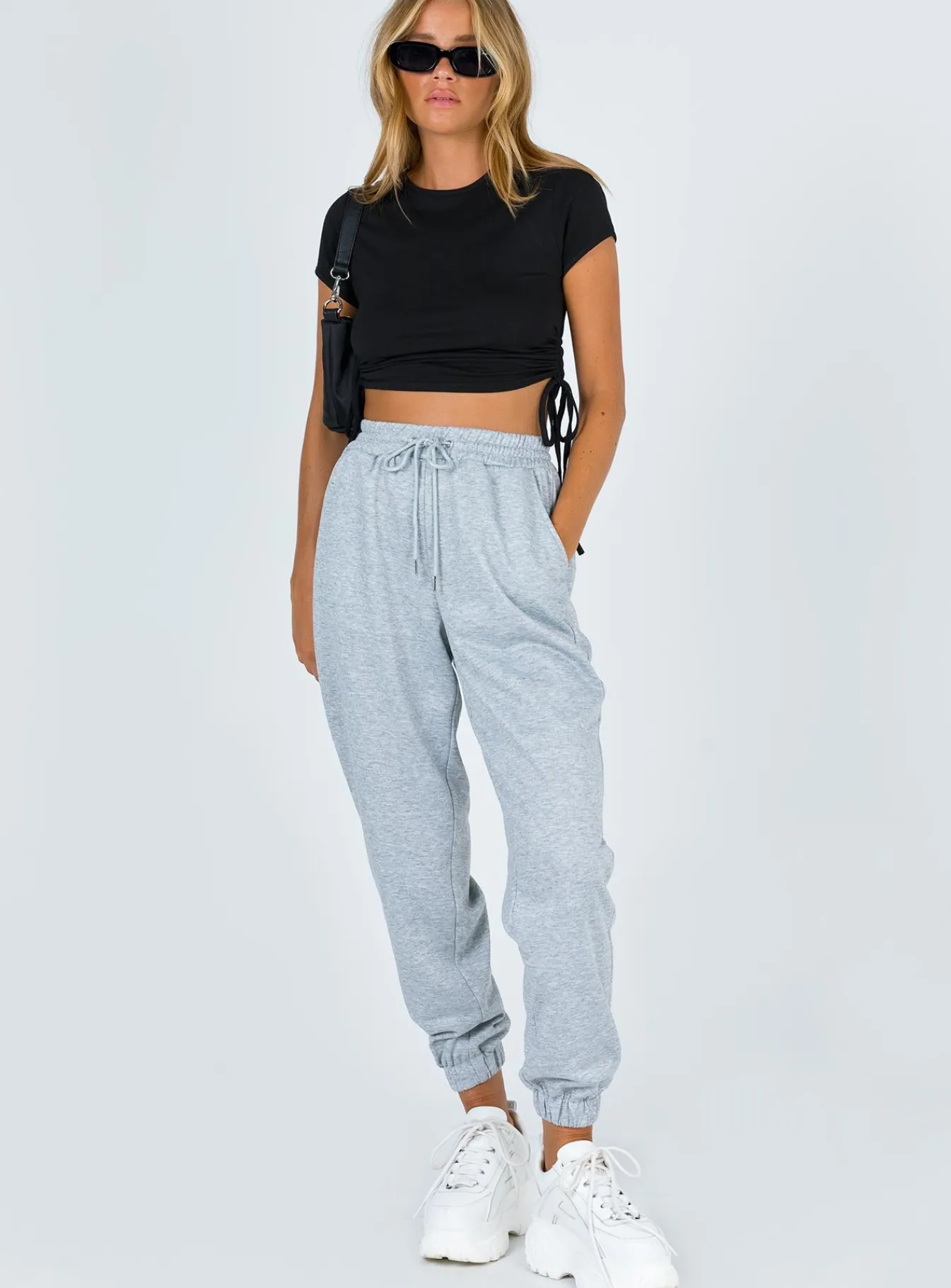 Princess Polly Nero Sweat Pants Grey Shop