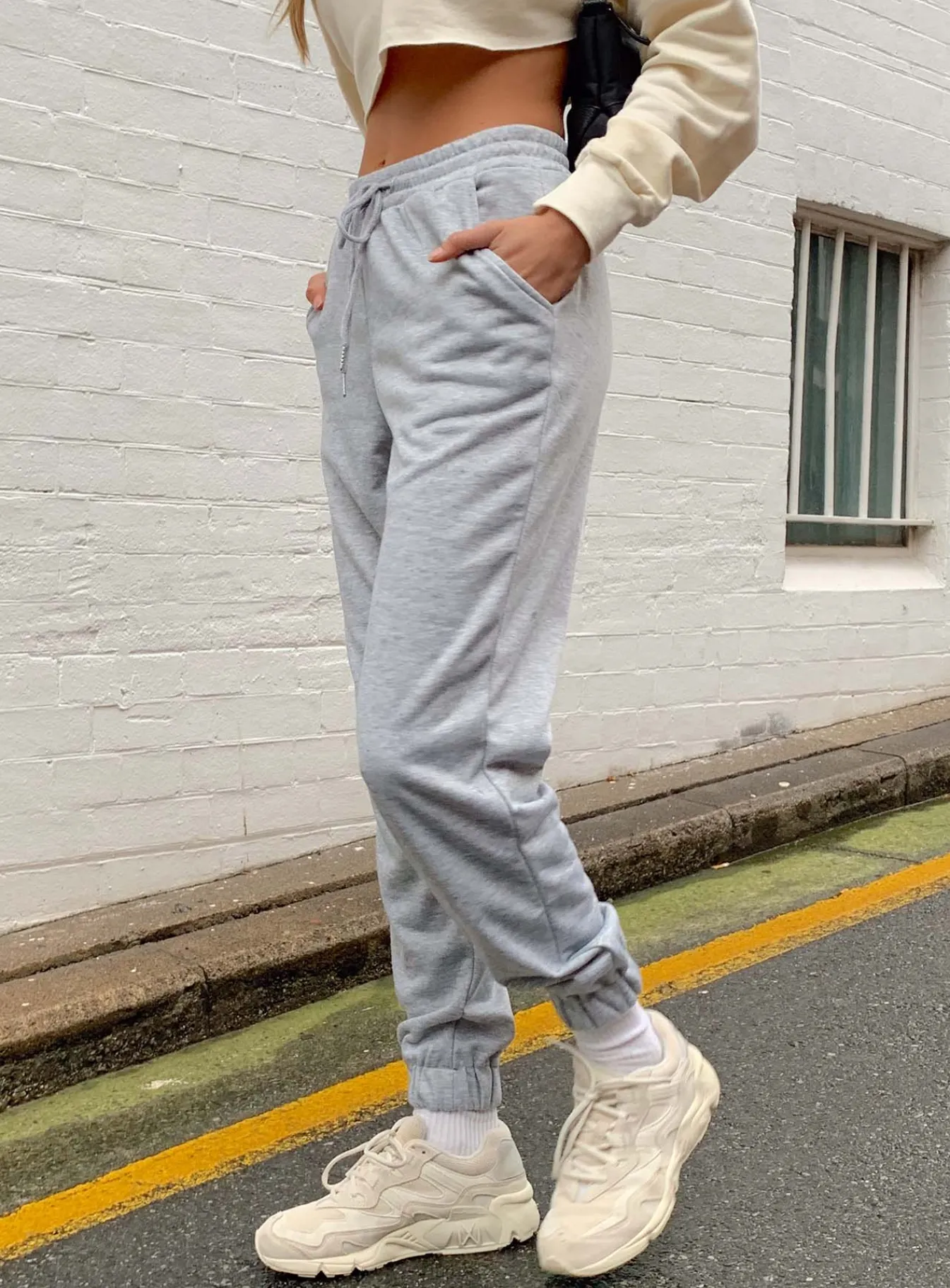 Princess Polly Nero Sweat Pants Grey Shop