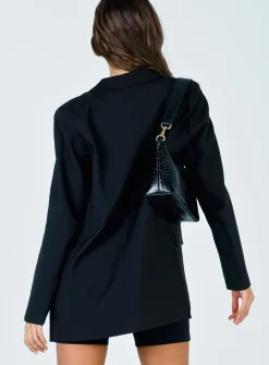 Princess Polly Nessie Blazer Black Shop