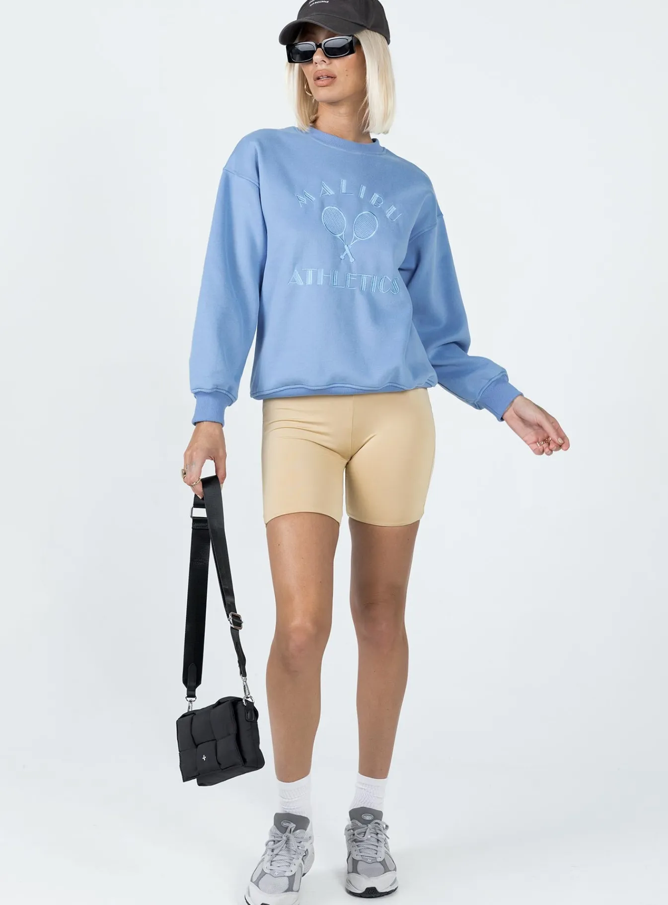 Princess Polly Nevermind Bike Shorts Brown Clearance