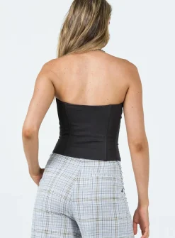 Princess Polly Neville Corset Top Black Online