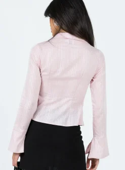 Princess Polly Niana Long Sleeve Top Pink Best Sale