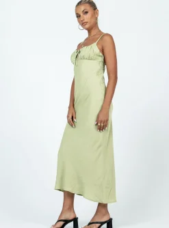 Princess Polly Nicoleta Midi Dress Green Best
