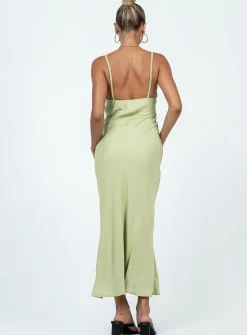 Princess Polly Nicoleta Midi Dress Green Best
