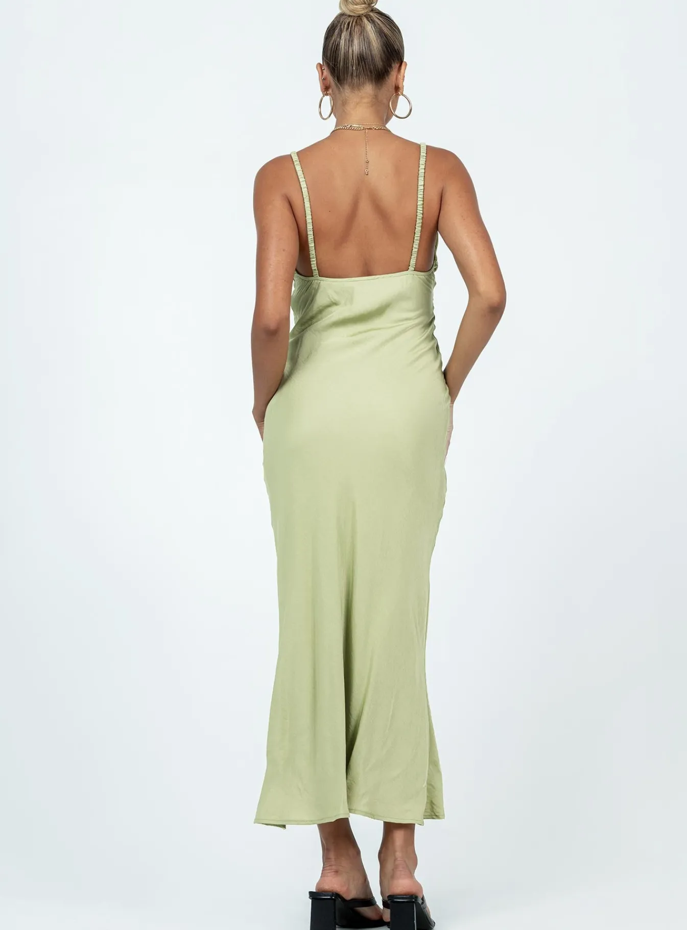 Princess Polly Nicoleta Midi Dress Green Best