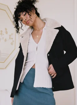 Princess Polly Nika Jacket  Black Best