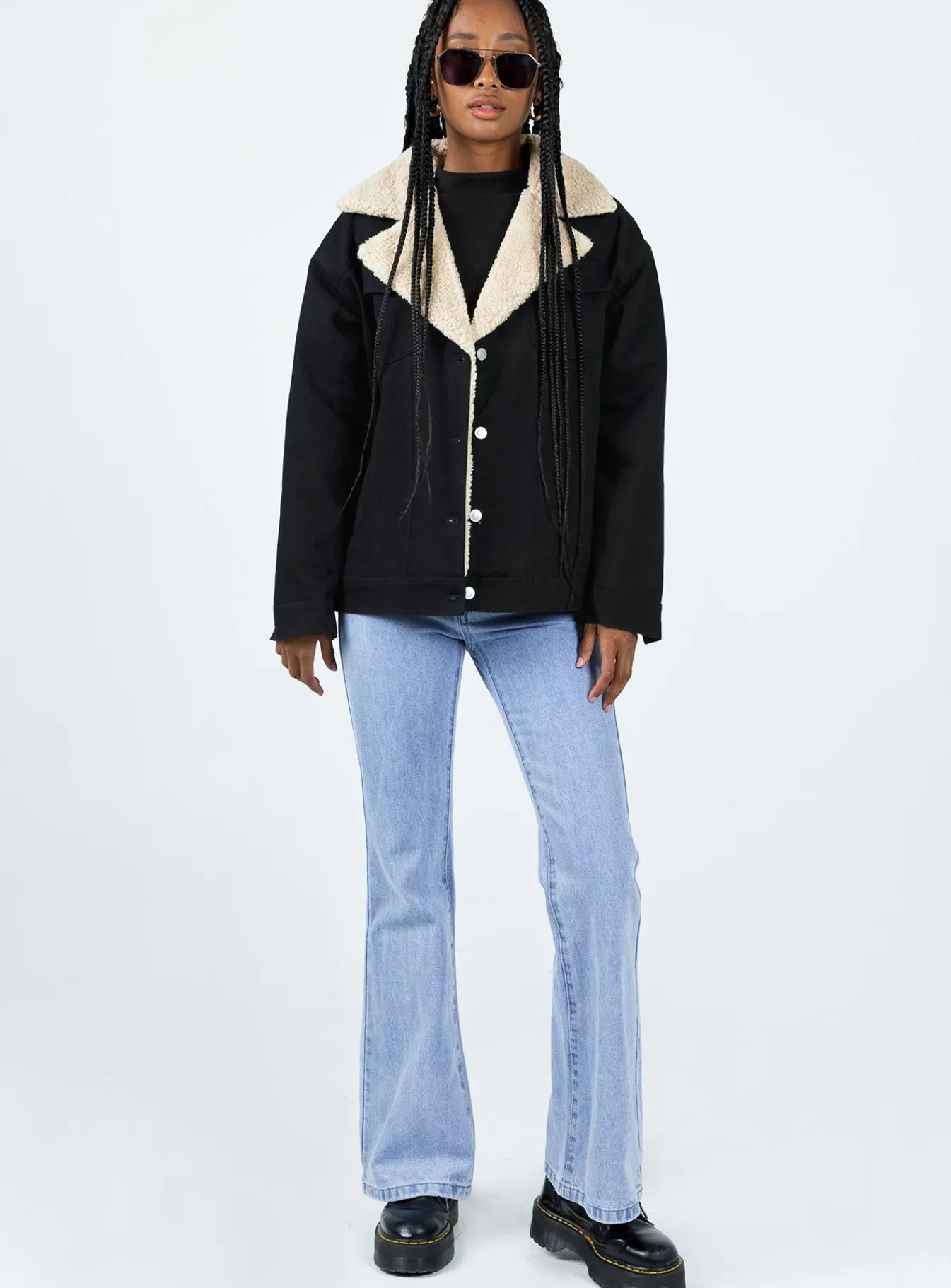 Princess Polly Nika Jacket Black Best