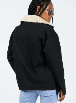 Princess Polly Nika Jacket Black Best