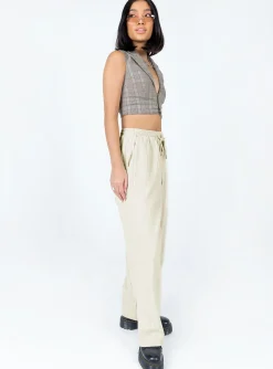 Princess Polly Nikita Cord Pant Cream Store