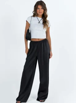 Princess Polly Nixie Pants  Black Fashion