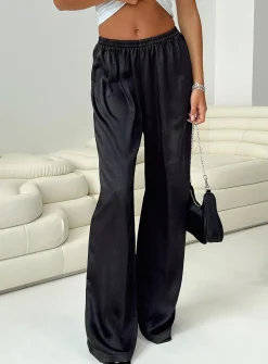 Princess Polly Nixie Pants  Black Fashion