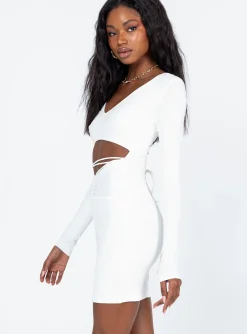 Princess Polly Noa Mini Dress White Outlet