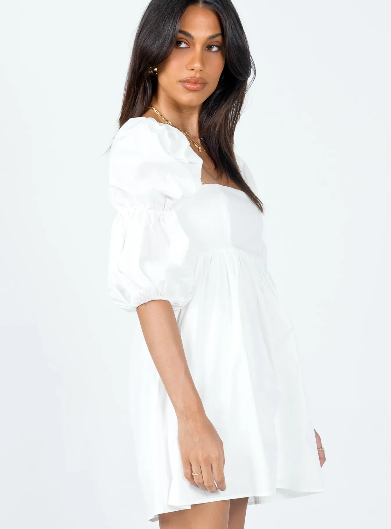 Princess Polly Noha Mini Dress White Cheap