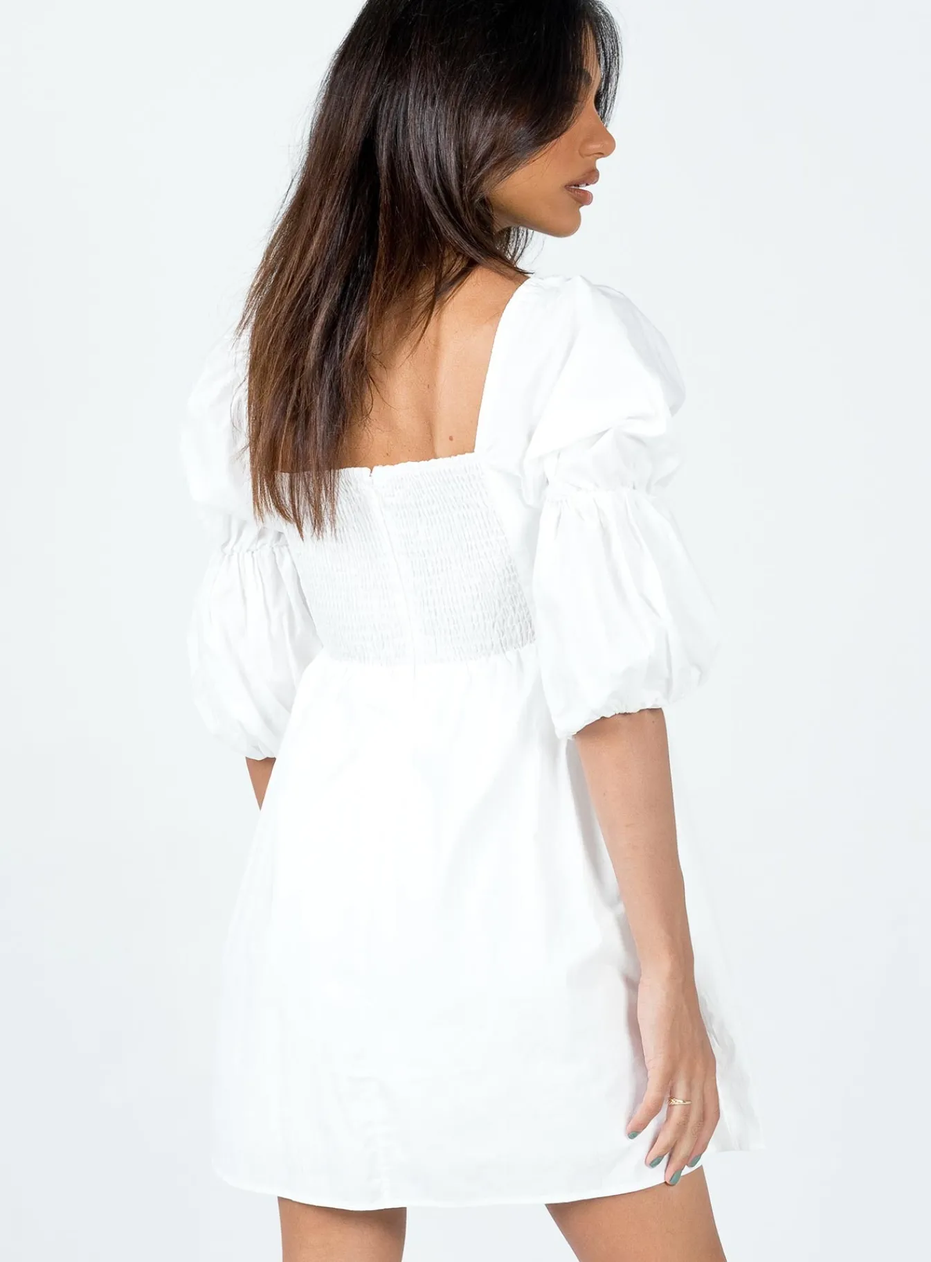 Princess Polly Noha Mini Dress White Cheap