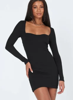 Princess Polly Nolan Mini Dress Black Fashion