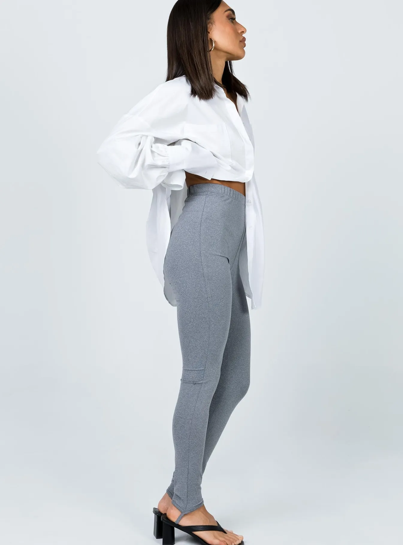 Princess Polly Nolen Leggings Grey Online