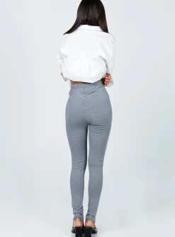 Princess Polly Nolen Leggings Grey Online