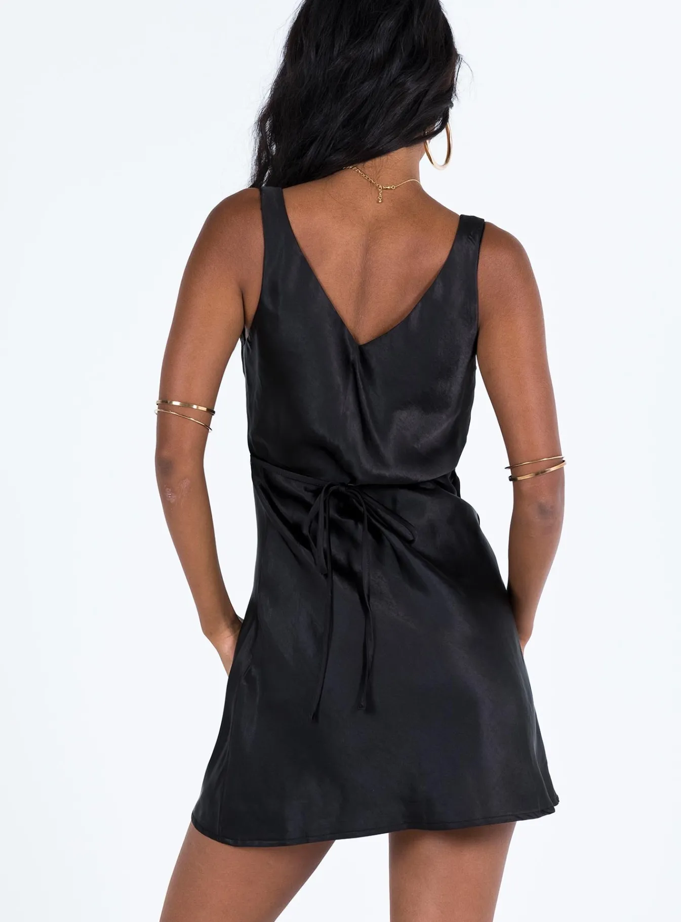 Princess Polly Norma Mini Dress Black Fashion