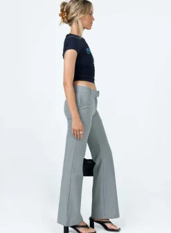 Princess Polly Norwood Pants Grey Best Sale