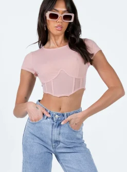 Princess Polly Not Your Baby Corset  Pink Best