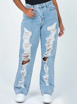 Princess Polly Nugal Rippedjeans   Denim Online