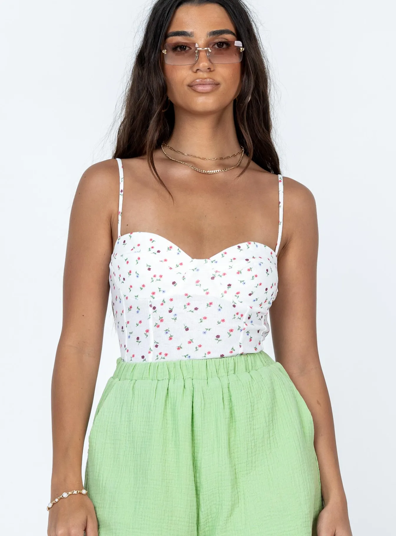 Princess Polly Oakland Bodysuit Floral Sale