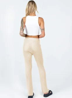 Princess Polly Olessia Pants Cream Fashion