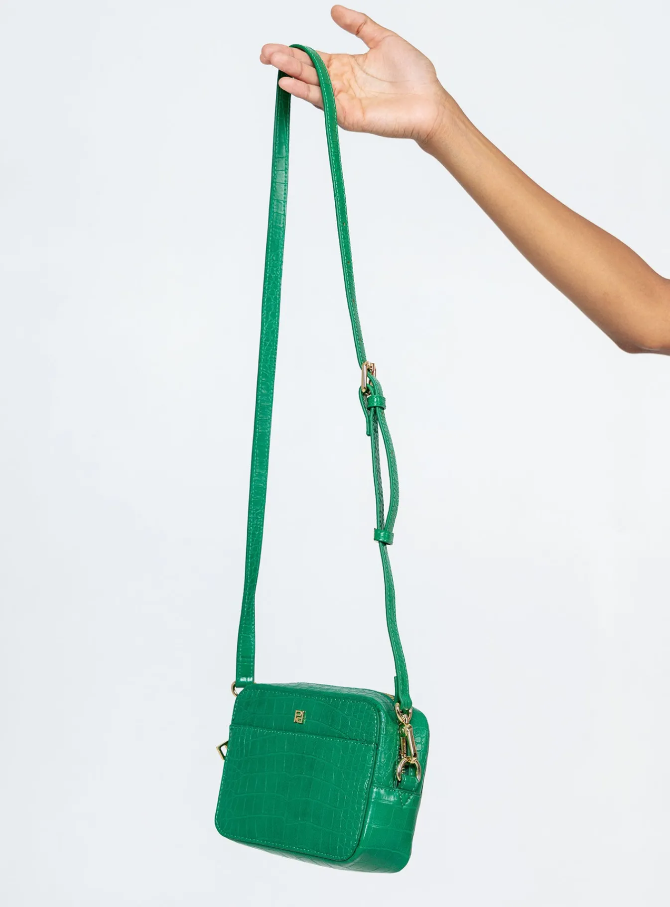 Princess Polly Olwin Crossbody Bag Green Flash Sale