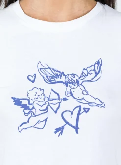 Princess Polly Organic Angels 222 Tee Ivory Best Sale