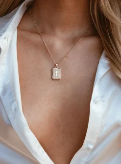 Princess Polly Original Necklace  Gold Fashion
