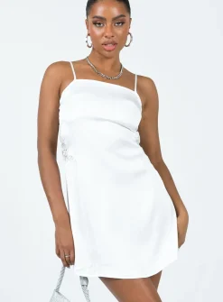 Princess Polly Orsette Mini Dress  White Best Sale