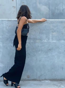 Princess Polly Oscar Maxi Skirt Black Best Sale