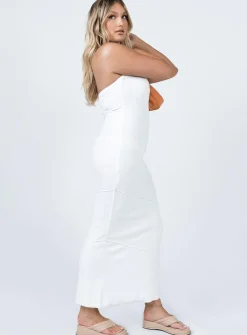 Princess Polly Oscar Midi Dress White Sale