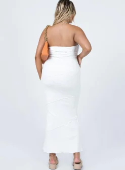 Princess Polly Oscar Midi Dress White Sale