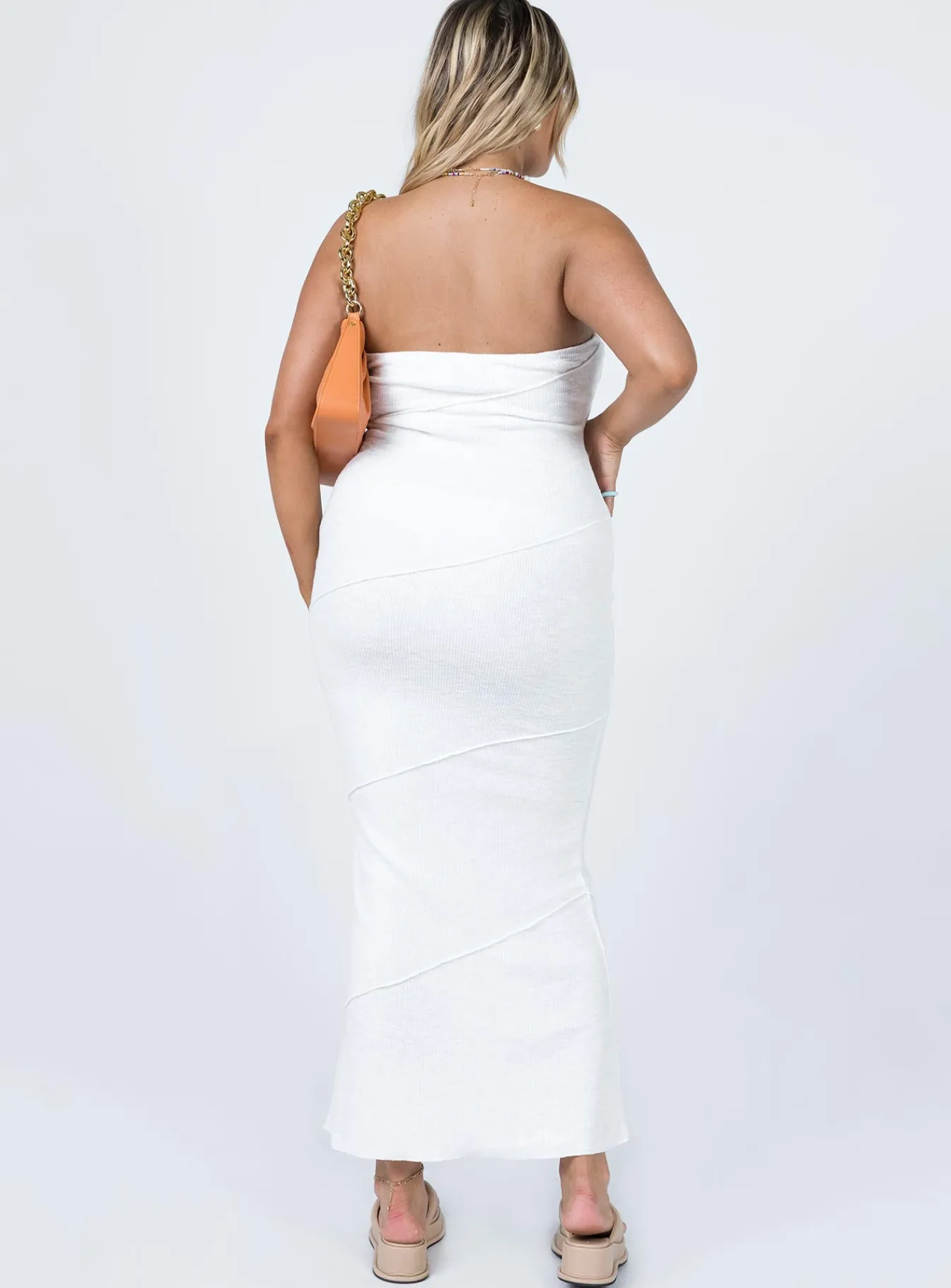 Princess Polly Oscar Midi Dress White Sale
